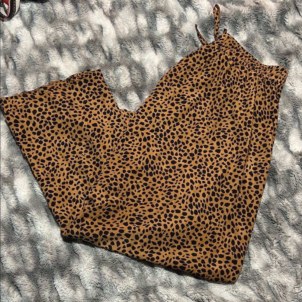 Leopard Print long skirt